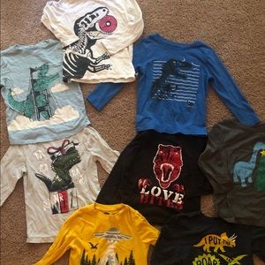 Kid’s Dinosaur long sleeve bundle